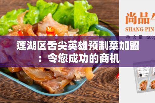 莲湖区舌尖英雄预制菜加盟：令您成功的商机