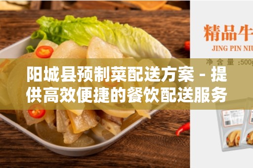 阳城县预制菜配送方案 - 提供高效便捷的餐饮配送服务