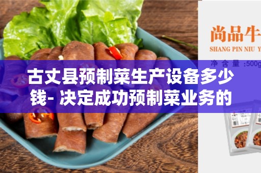 古丈县预制菜生产设备多少钱- 决定成功预制菜业务的关键因素