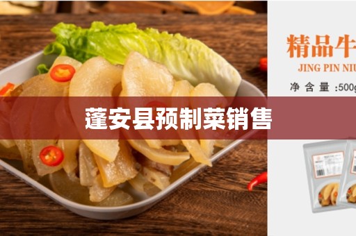 蓬安县预制菜销售
