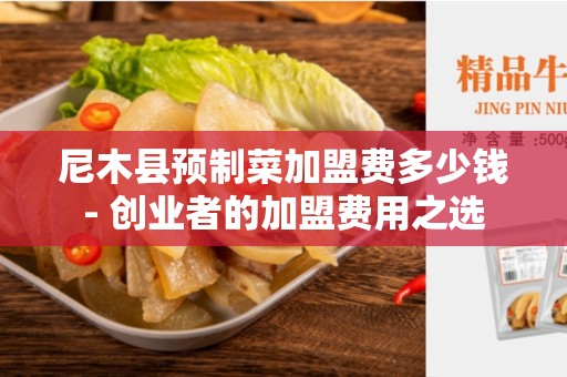 尼木县预制菜加盟费多少钱- 创业者的加盟费用之选