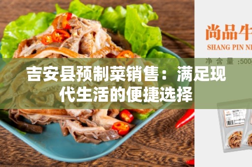 吉安县预制菜销售：满足现代生活的便捷选择