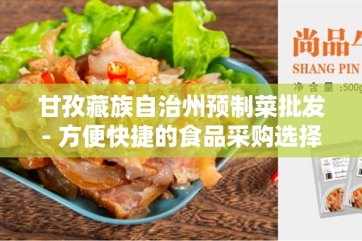 甘孜藏族自治州预制菜批发- 方便快捷的食品采购选择