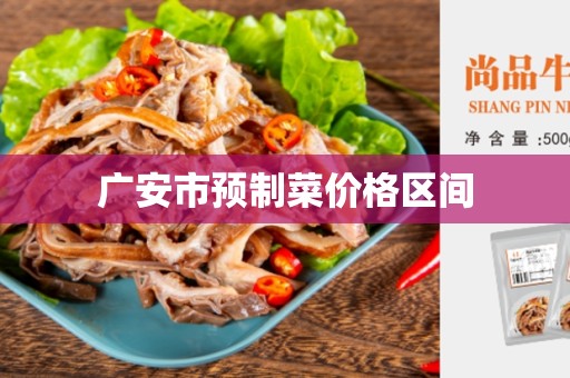 广安市预制菜价格区间