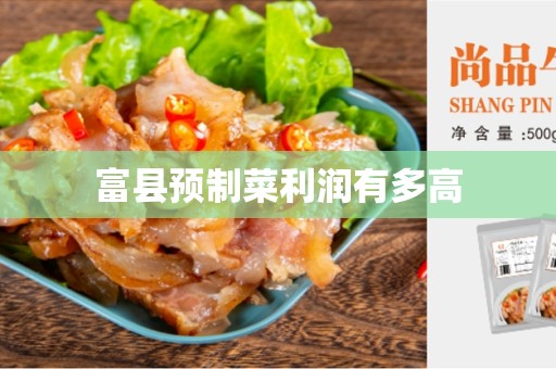 富县预制菜利润有多高