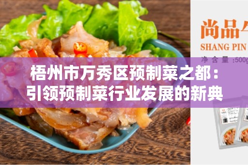梧州市万秀区预制菜之都：引领预制菜行业发展的新典范