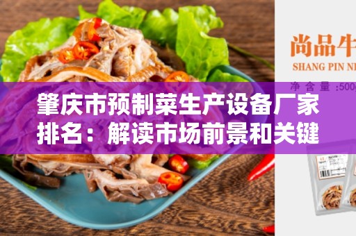 肇庆市预制菜生产设备厂家排名：解读市场前景和关键厂家