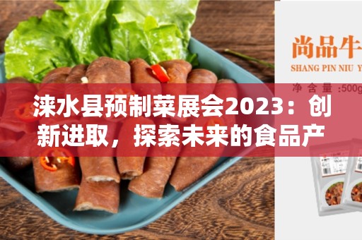 涞水县预制菜展会2023：创新进取，探索未来的食品产业盛会