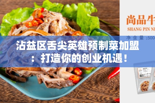 沾益区舌尖英雄预制菜加盟：打造你的创业机遇！