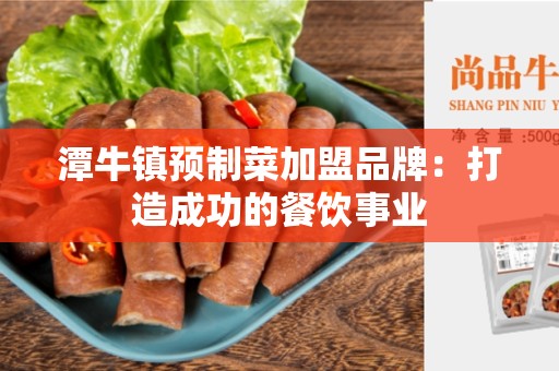 潭牛镇预制菜加盟品牌：打造成功的餐饮事业