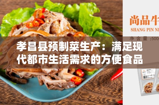 孝昌县预制菜生产：满足现代都市生活需求的方便食品选择