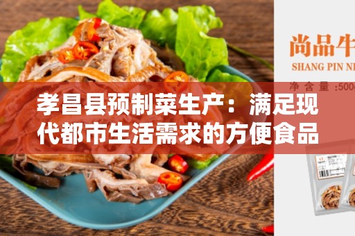 孝昌县预制菜生产：满足现代都市生活需求的方便食品选择