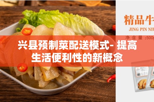 兴县预制菜配送模式- 提高生活便利性的新概念