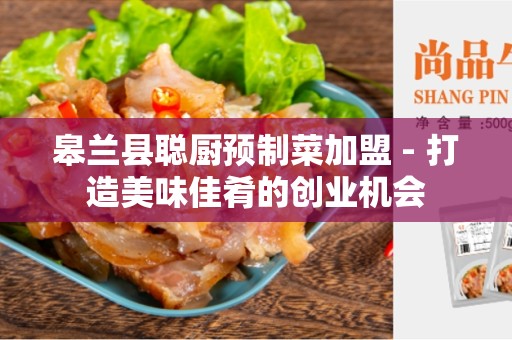 皋兰县聪厨预制菜加盟 - 打造美味佳肴的创业机会