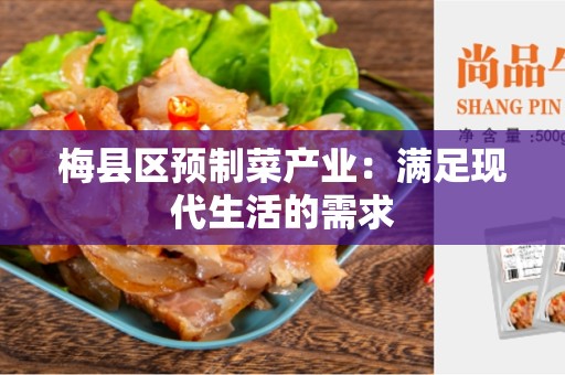 梅县区预制菜产业：满足现代生活的需求
