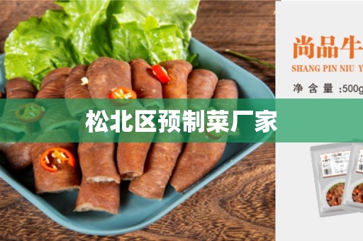 松北区预制菜厂家