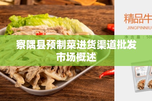 察隅县预制菜进货渠道批发市场概述