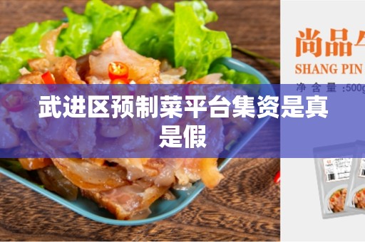 武进区预制菜平台集资是真是假