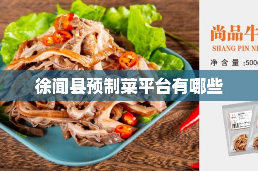 徐闻县预制菜平台有哪些