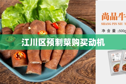 江川区预制菜购买动机