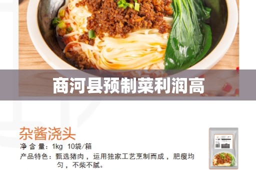 商河县预制菜利润高