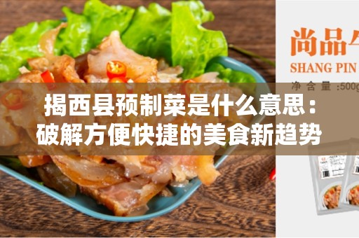 揭西县预制菜是什么意思：破解方便快捷的美食新趋势