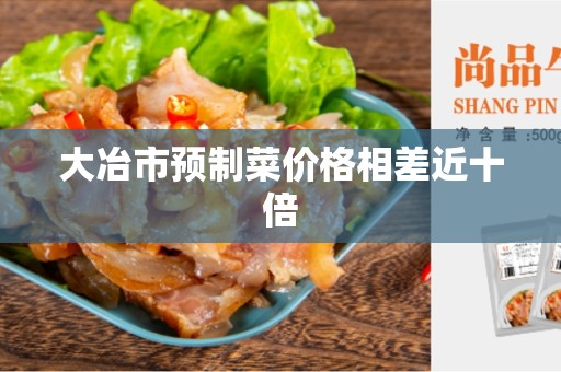 大冶市预制菜价格相差近十倍