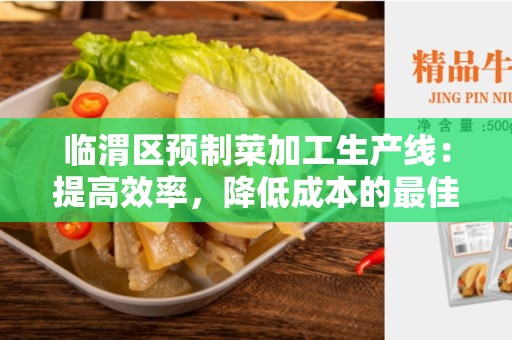 临渭区预制菜加工生产线：提高效率，降低成本的最佳选择