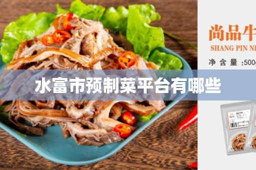 水富市预制菜平台有哪些