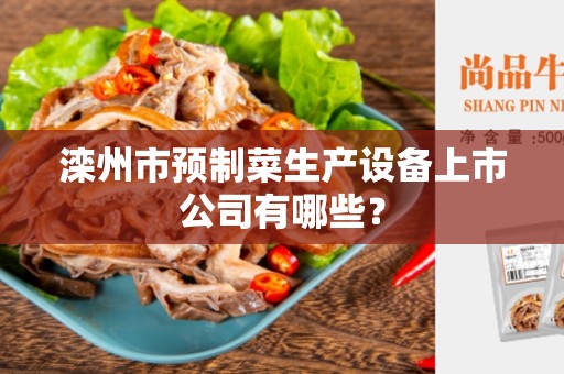 滦州市预制菜生产设备上市公司有哪些？