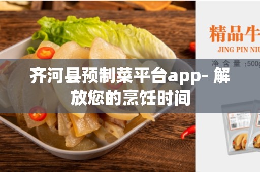 齐河县预制菜平台app- 解放您的烹饪时间