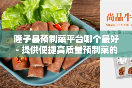 隆子县预制菜平台哪个最好- 提供便捷高质量预制菜的首选平台