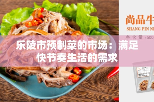 乐陵市预制菜的市场：满足快节奏生活的需求