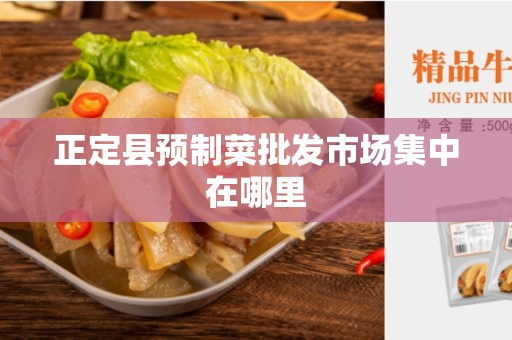 正定县预制菜批发市场集中在哪里