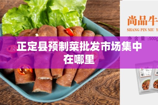 正定县预制菜批发市场集中在哪里
