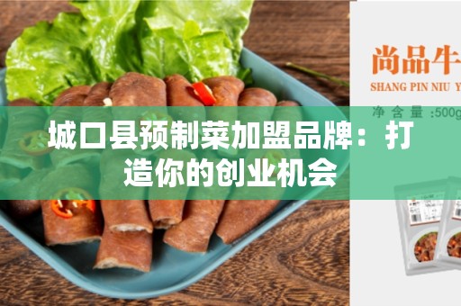 城口县预制菜加盟品牌：打造你的创业机会