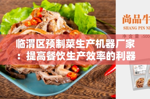 临渭区预制菜生产机器厂家：提高餐饮生产效率的利器