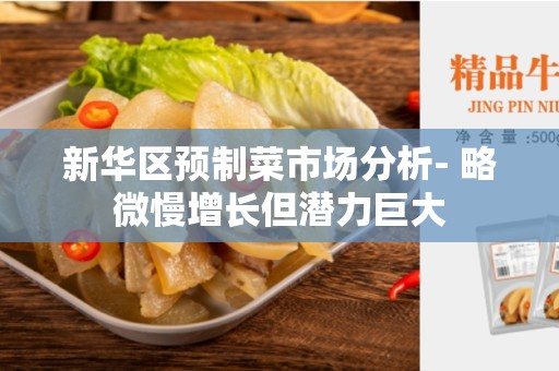 新华区预制菜市场分析- 略微慢增长但潜力巨大