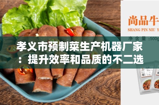 孝义市预制菜生产机器厂家：提升效率和品质的不二选择