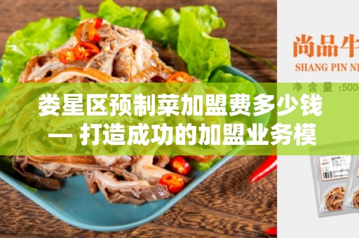娄星区预制菜加盟费多少钱 — 打造成功的加盟业务模式