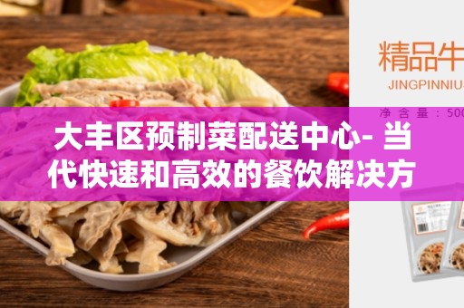 大丰区预制菜配送中心- 当代快速和高效的餐饮解决方案