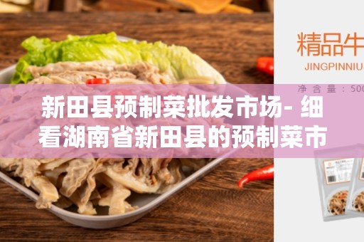 新田县预制菜批发市场- 细看湖南省新田县的预制菜市场
