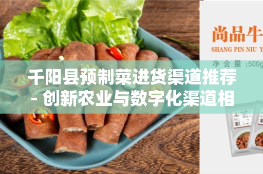 千阳县预制菜进货渠道推荐- 创新农业与数字化渠道相结合