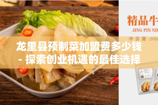 龙里县预制菜加盟费多少钱- 探索创业机遇的最佳选择