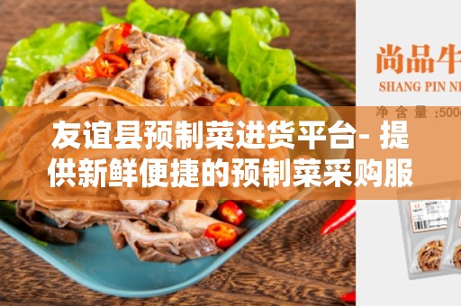 友谊县预制菜进货平台- 提供新鲜便捷的预制菜采购服务