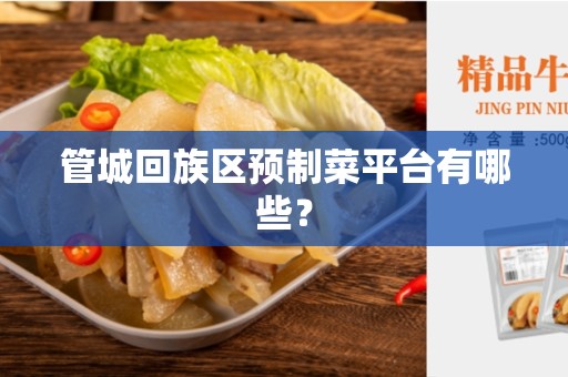 管城回族区预制菜平台有哪些？
