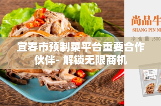 宜春市预制菜平台重要合作伙伴- 解锁无限商机