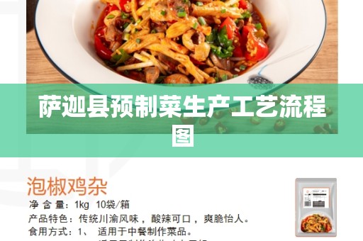 萨迦县预制菜生产工艺流程图