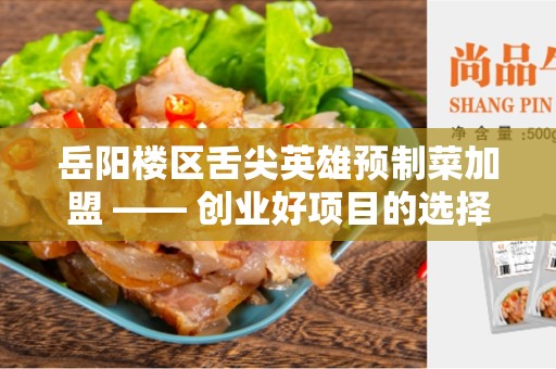 岳阳楼区舌尖英雄预制菜加盟 —— 创业好项目的选择