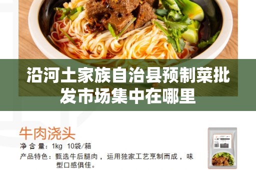 沿河土家族自治县预制菜批发市场集中在哪里